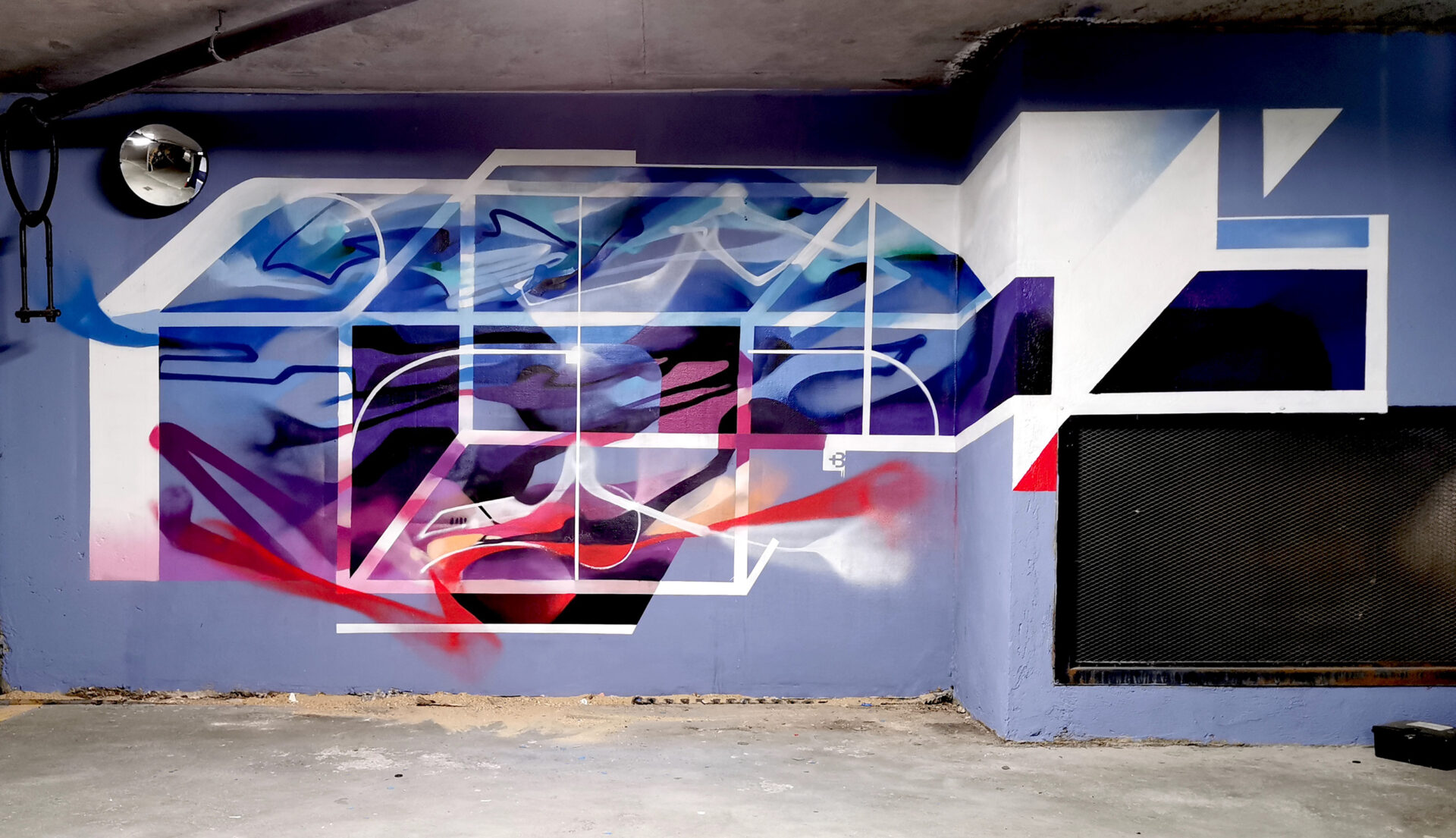 Abstract Graffiti Bicubic Interpolation Nadib Bandi Commandes Design